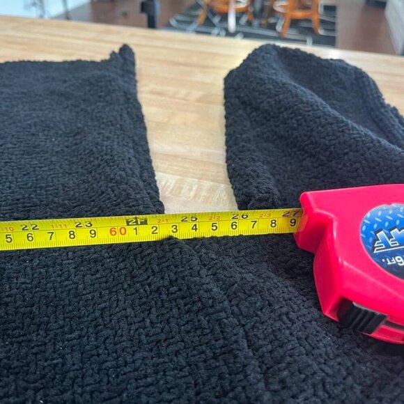 Seven7 Black Chunky Knit Cowl Neck Sweater XL - Picture 11 of 15